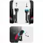 Otočné kreslo Diablo X-Starter čierna + led,7