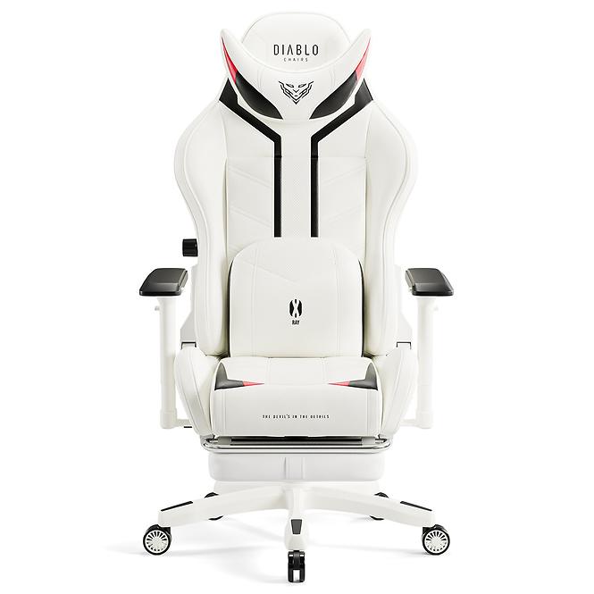 Otočné kreslo Normal Diablo X-Ray 2.0 čierna/biely,8