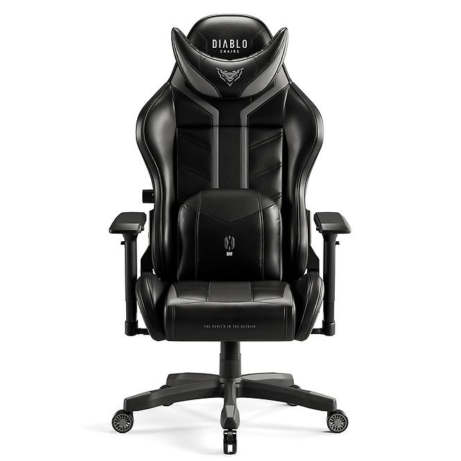 Otočné kreslo Normal Diablo X-Ray 2.0 čierna/šedá