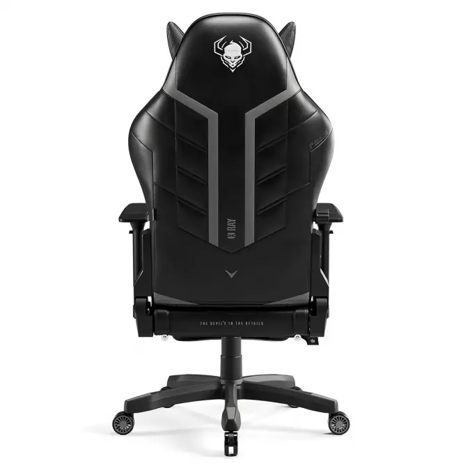 Otočné kreslo Normal Diablo X-Ray 2.0 čierna/šedá