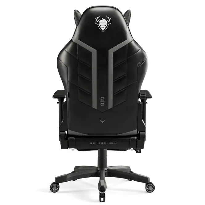 Otočné kreslo Normal Diablo X-Ray 2.0 čierna/šedá,4