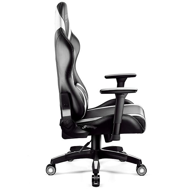 Otočné kreslo Normal Diablo X-Horn 2.0 čierna/biely
