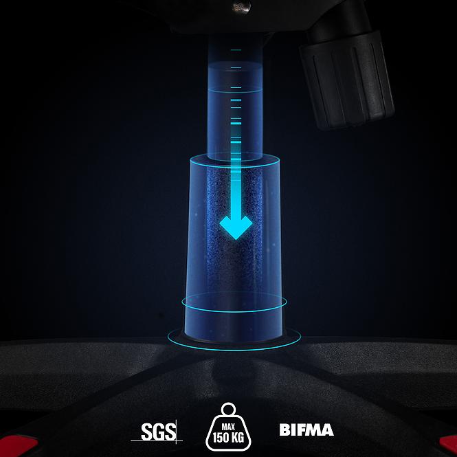 Otočné kreslo Normal Diablo X-Horn 2.0 čierna/biely