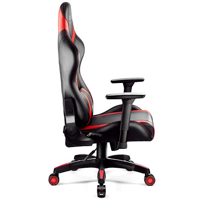 Otočné kreslo Normal Diablo X-Horn 2.0 čierna/červená