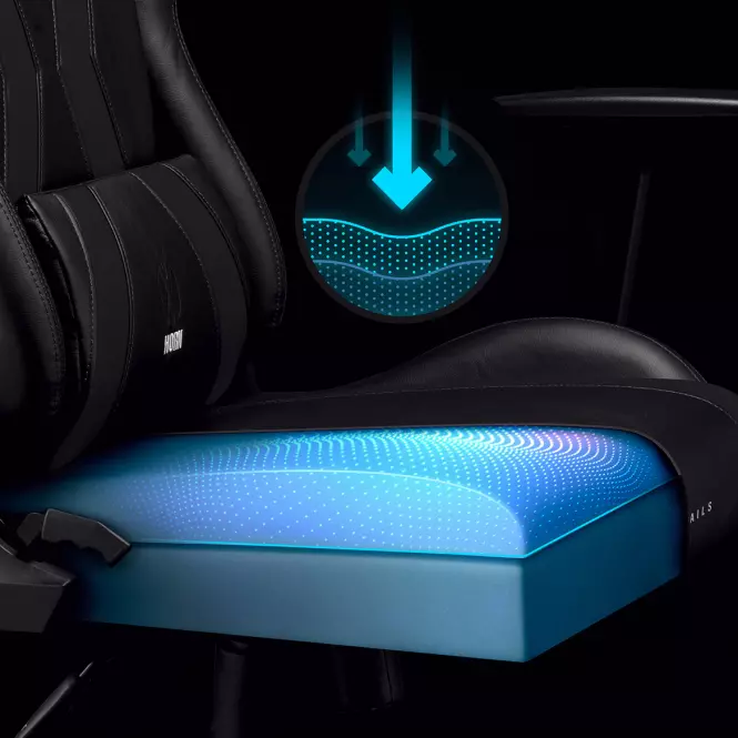 Otočné kreslo Normal Diablo X-Horn 2.0 čierna