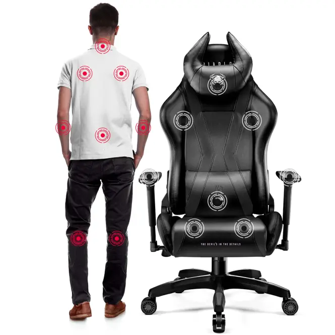 Otočné kreslo Normal Diablo X-Horn 2.0 čierna,8