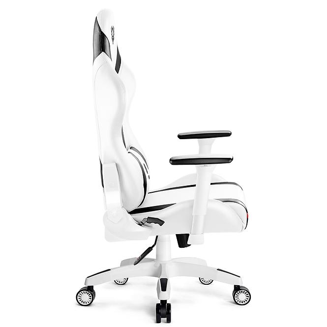 Otočné kreslo Normal Diablo X-Horn 2.0 biely/čierna,3