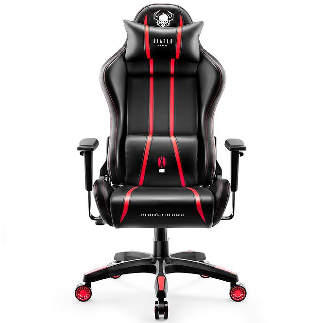 Otočné kreslo Normal Diablo X-One 2.0 čierna/červená