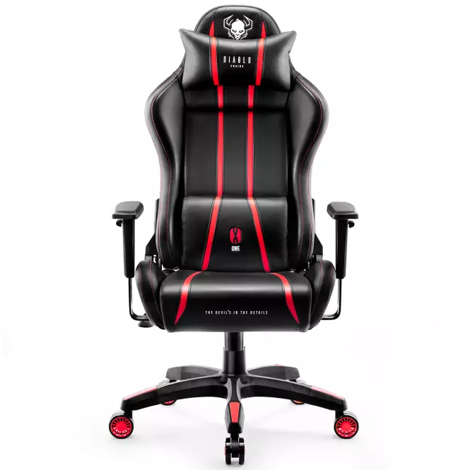 Otočné kreslo Normal Diablo X-One 2.0 čierna/červená,2