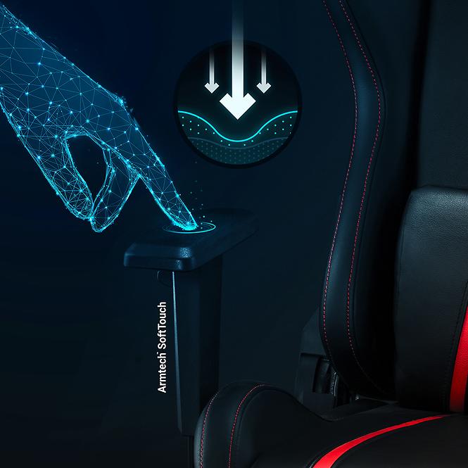 Otočné kreslo Normal Diablo X-One 2.0 čierna/červená,12
