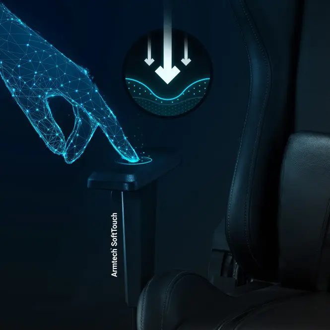 Otočné kreslo Normal Diablo X-One 2.0 čierna,12