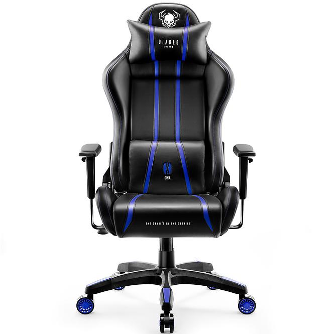 Otočné kreslo Normal Diablo X-One 2.0 čierna/modrá