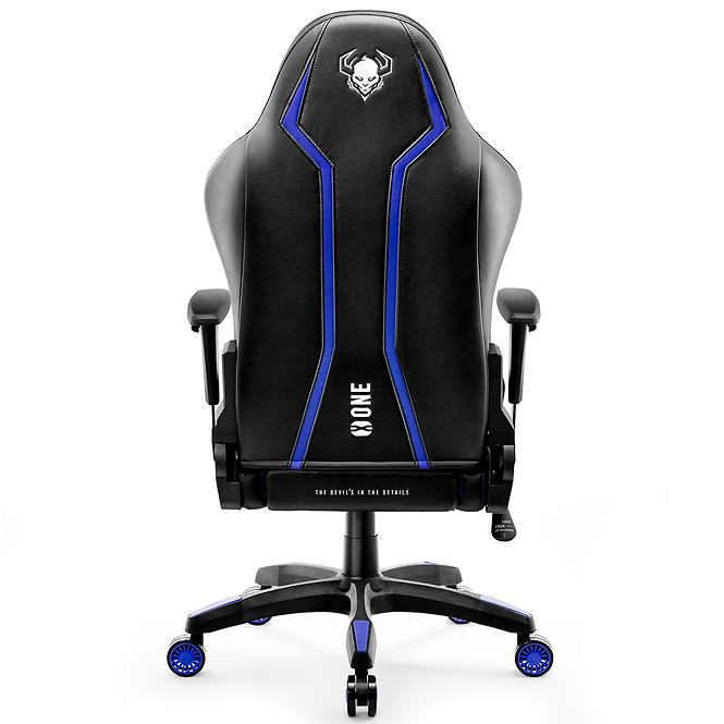 Otočné kreslo Normal Diablo X-One 2.0 čierna/modrá,4