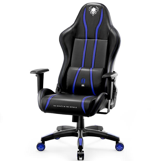 Otočné kreslo Normal Diablo X-One 2.0 čierna/modrá,5