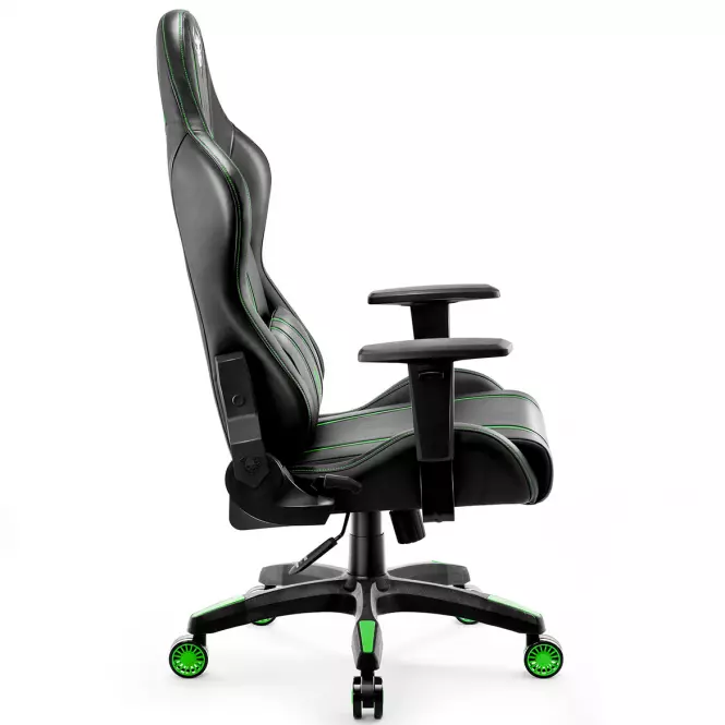 Otočné kreslo Normal Diablo X-One 2.0 čierna/zelená,3