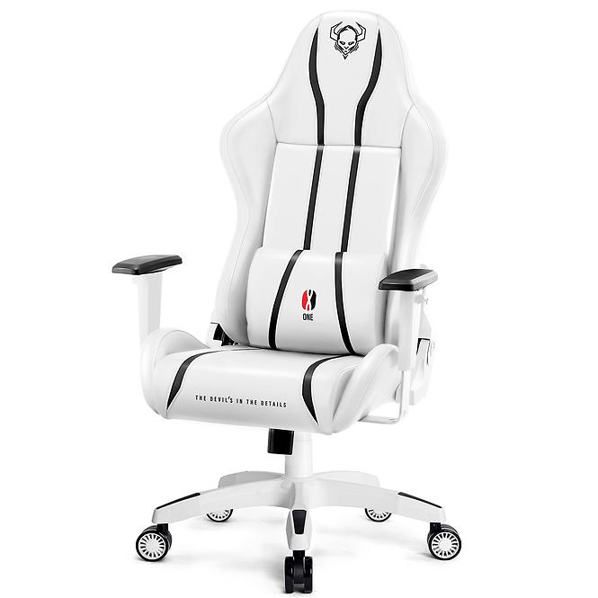 Otočné kreslo Normal Diablo X-One 2.0 biely/čierna