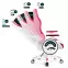 Otočné kreslo Normal Diablo X-One 2.0 candy/rose,7
