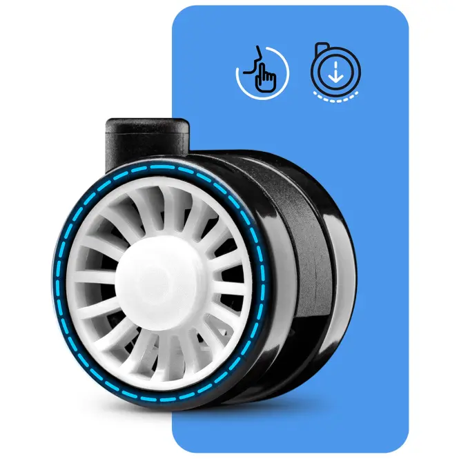 Otočné kreslo Normal Diablo X-One 2.0 aqua blue,13
