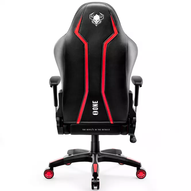 Otočné kreslo King Diablo X-One 2.0 čierna/červená,4