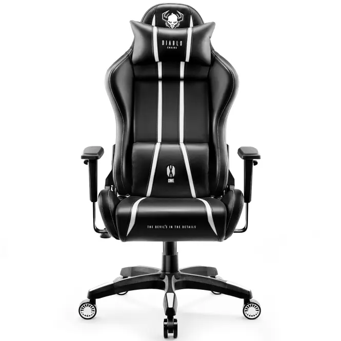 Otočné kreslo King Diablo X-One 2.0 čierna/biely,2