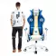 Otočné kreslo King Diablo X-One 2.0 aqua blue,4