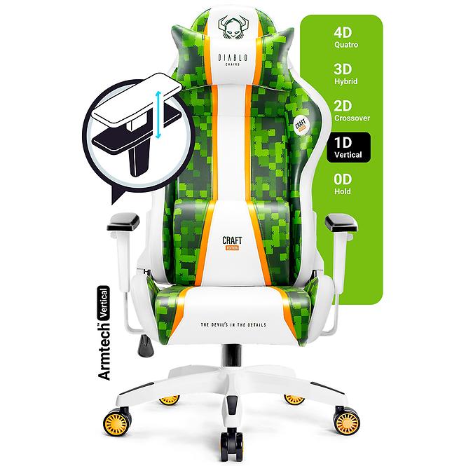 Otočné kreslo King Diablo X-One 2.0 craft