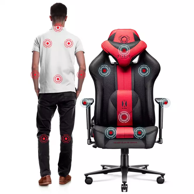 Otočné kreslo Normal Diablo X-Player 2.0 antracit