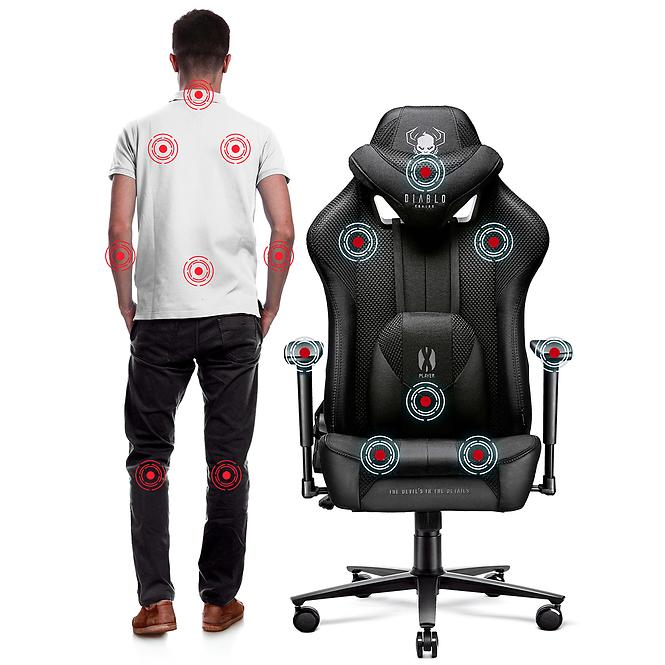 Otočné kreslo Normal Diablo X-Player 2.0 čierna