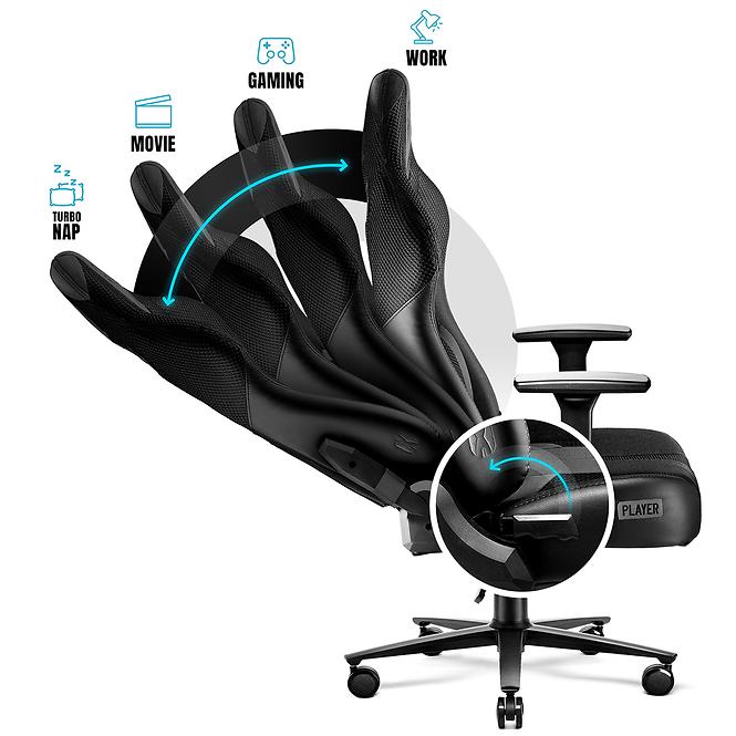 Otočné kreslo Normal Diablo X-Player 2.0 čierna