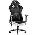 Otočné kreslo Normal Diablo X-Player 2.0 biely/čierna