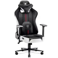 Otočné kreslo Normal Diablo X-Player 2.0 biely/čierna