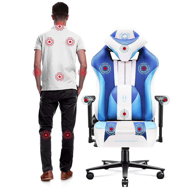 Otočné kreslo Normal Diablo X-Player 2.0 frost white