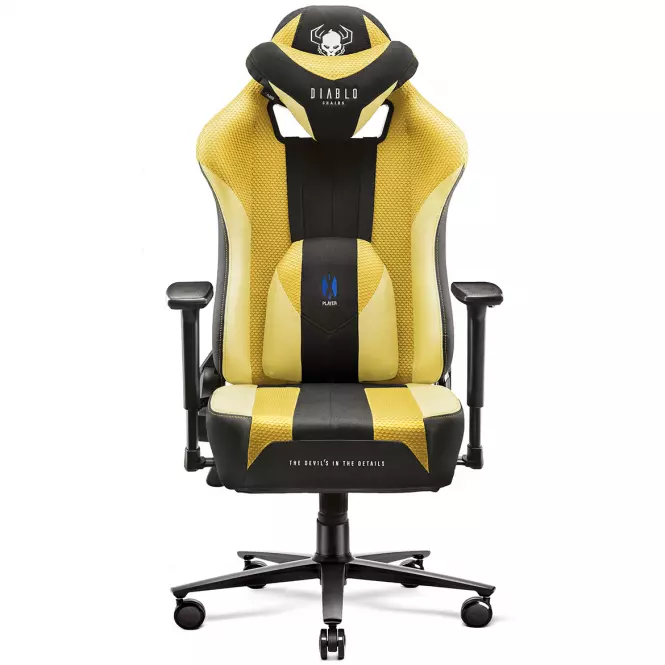 Otočné kreslo Normal Diablo X-Player 2.0 dark sunflower,2