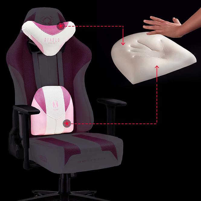 Otočné kreslo Normal Diablo X-Player 2.0 pink marshmallow