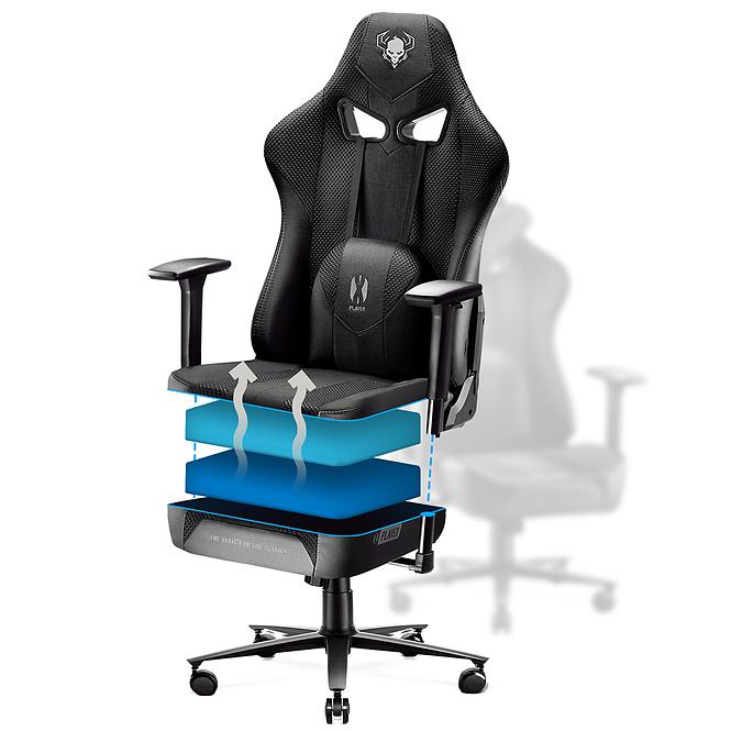 Otočné kreslo King  Diablo X-Player 2.0 čierna