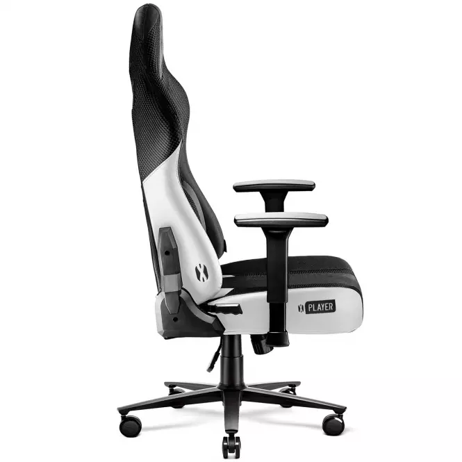 Otočné kreslo King  Diablo X-Player 2.0 biely/čierna