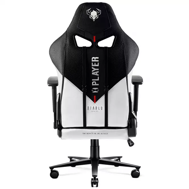 Otočné kreslo King  Diablo X-Player 2.0 biely/čierna