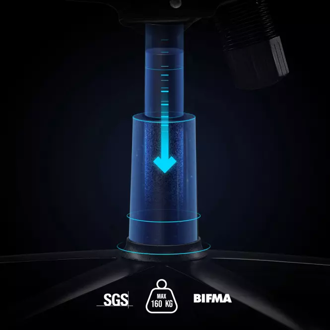 Otočné kreslo King  Diablo X-Player 2.0 frost black