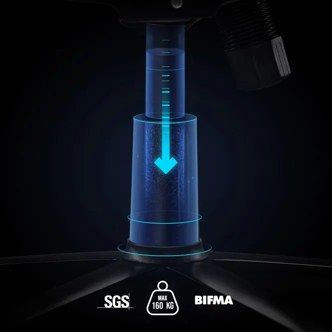 Otočné kreslo King  Diablo X-Player 2.0 frost black,12