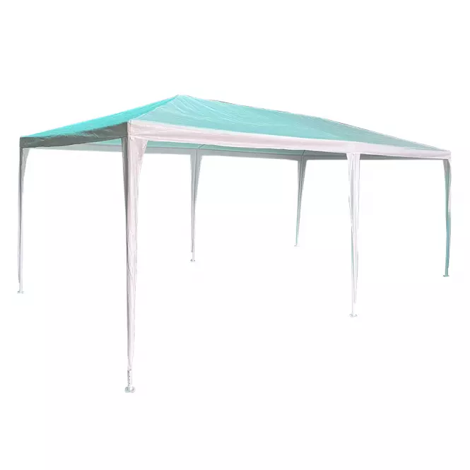 Záhradný pavilón 3x6x2,7 m biela,2