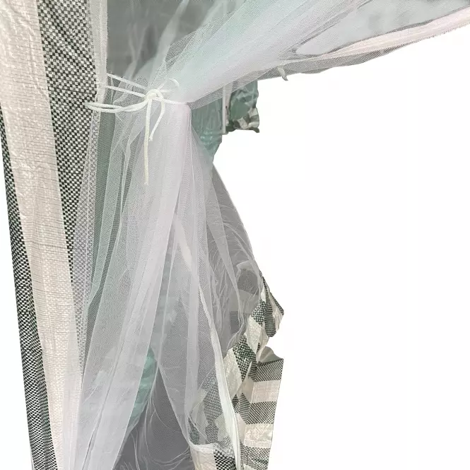 Záhradný pavilón 3x9x2,7 m biela,4