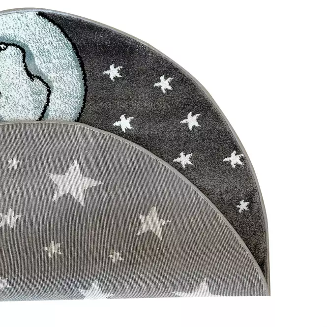 Koberec Frisee Soft Kids 1,2/1,2 FR3 0560A modrá