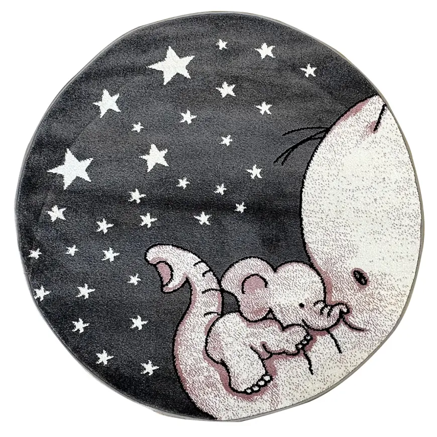 Koberec Frisee Soft Kids 1,2/1,2 FR3 0560A ružová