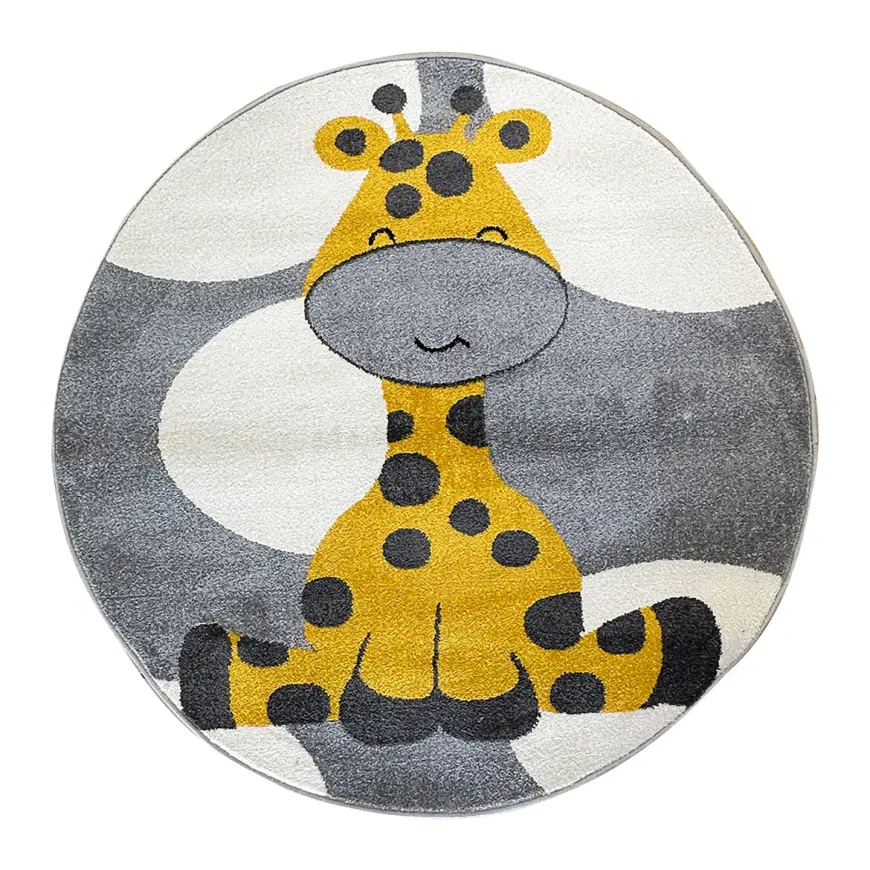 Koberec Frisee Soft Kids 1,2/1,2 FR3 F0715 šedá