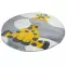 Koberec Frisee Soft Kids 1,2/1,2 FR3 F0715 šedá,2