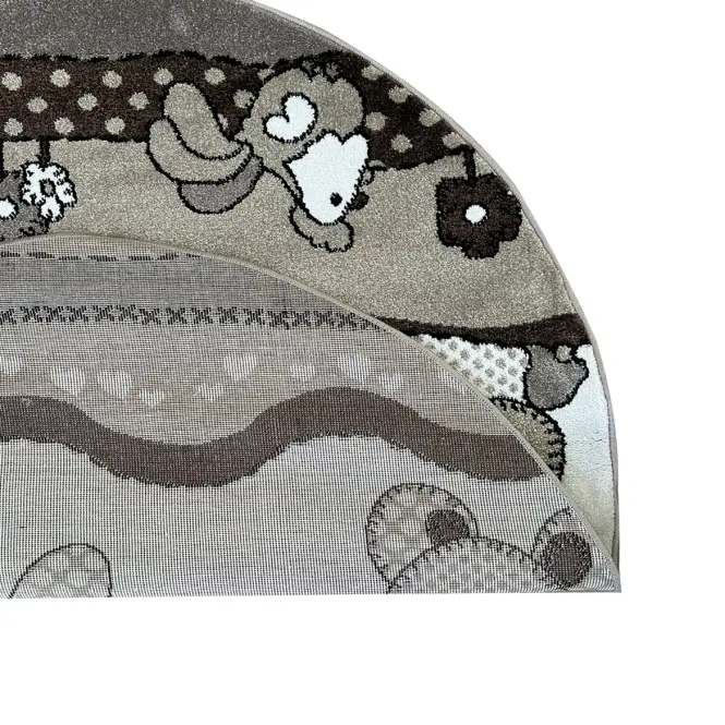 Koberec Frisee Soft Kids 1,2/1,2 FR6 A1007 béžová,6