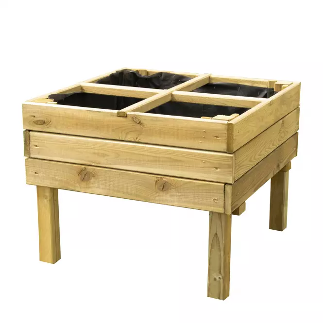 Drevený box na zeleninu M 64x64x50 cm