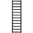 Kúpeľňový radiátor Dex 180/30 čierna