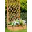 Kvetináč s mriežkou QS1704-2 60x28,5x100 cm žltý