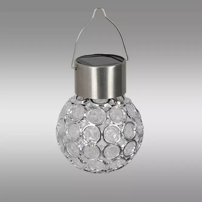Solárna lampa RING RGB EKO0585